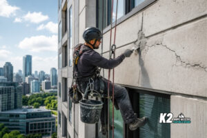 Concrete Crack Repair Materials: What Commercial Buildings Need for Long-Term Façade Protection